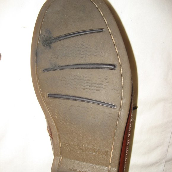 MENS' SPERRY TOPSIDER "MAKO COLLECTION" Size 8M, LIKE NEW - Picture 4 of 8